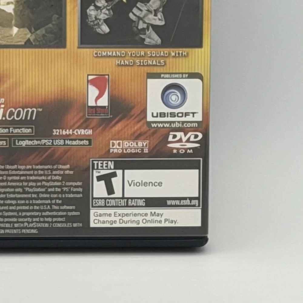 Tom Clancy's Ghost Recon 2 PlayStation 2 PS2 Greatest Hits CIB Ubisoft ESRB T
